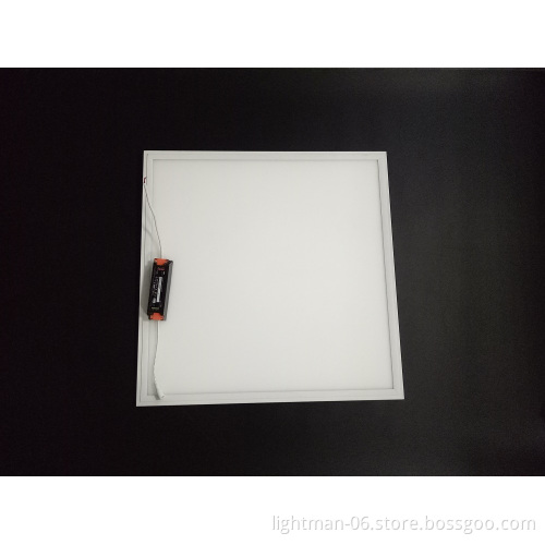 Office Lighting: 36W LED Panel Light, Square, 60x60cm, Recessed Ultrathin Ceiling Fixture